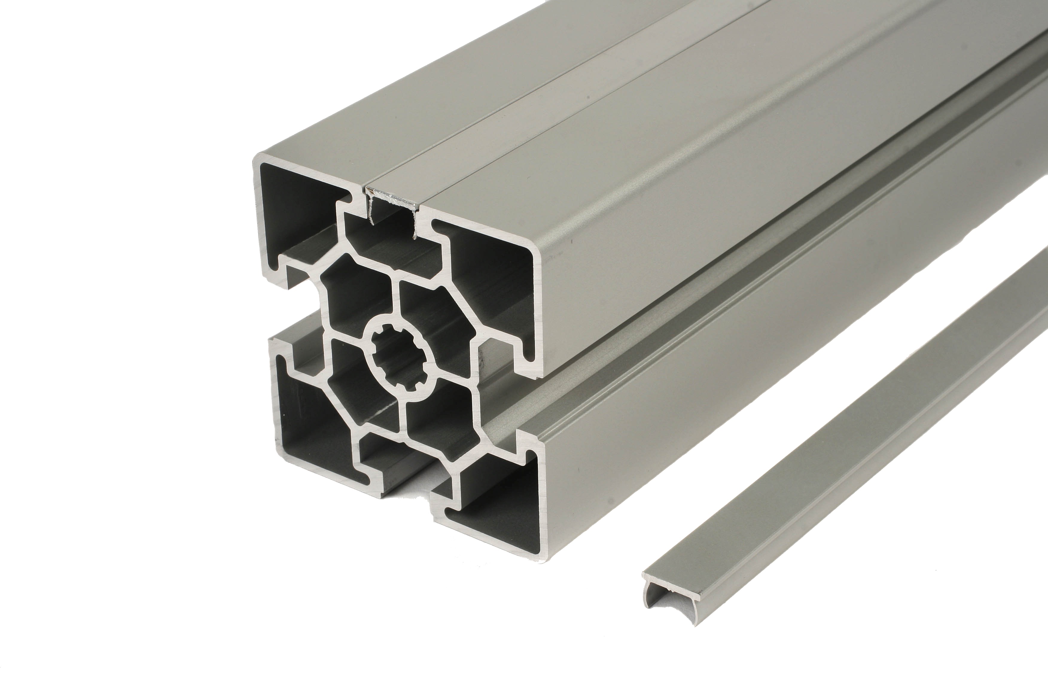 Cover profile aluminium slot 10 - Easy Systems.