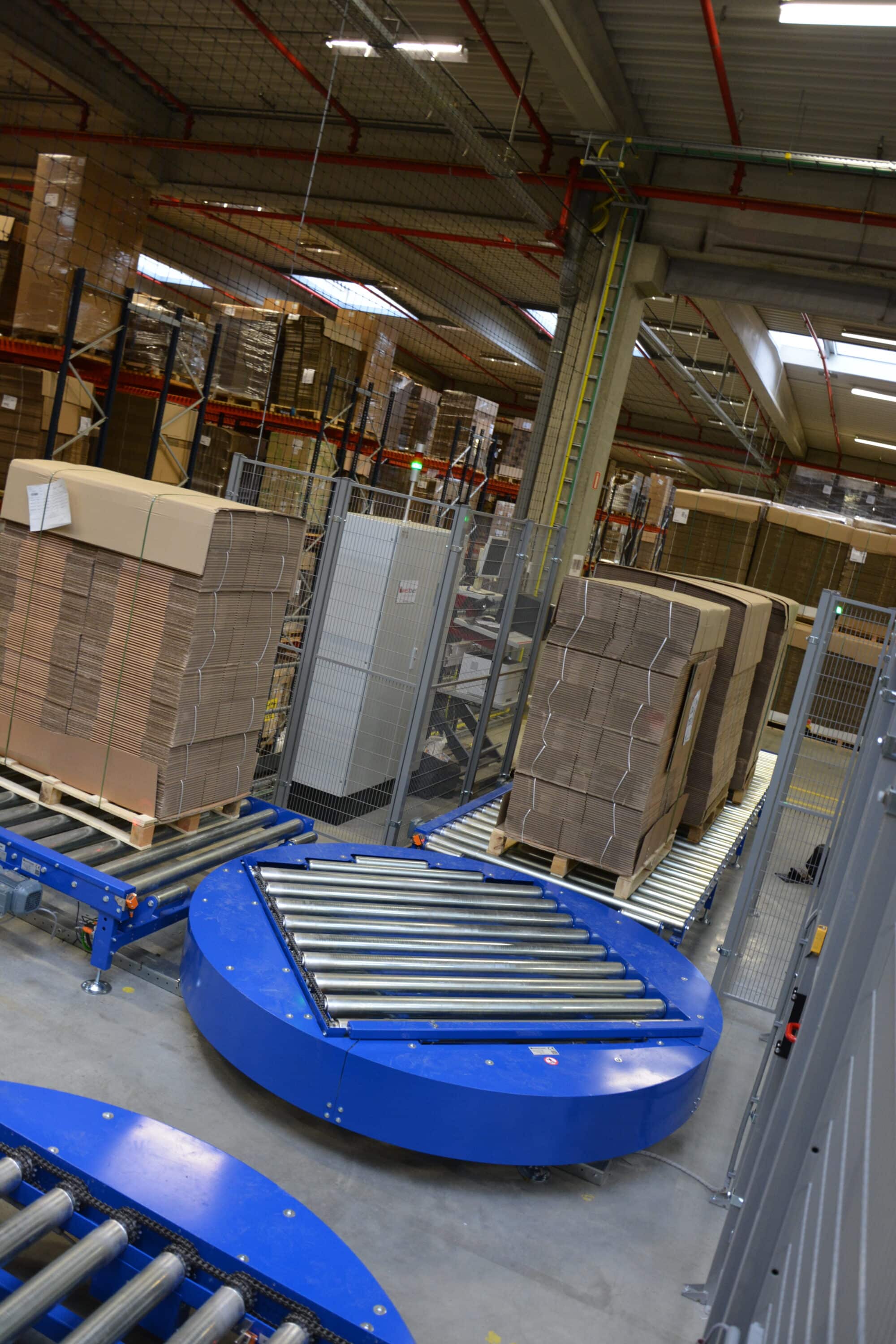 Palettentransport voor kartonnen dozen - Easy Systems – a BOA Concept ...